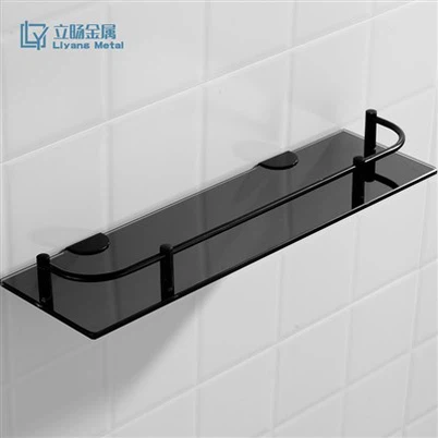 Karkaistu lasi suihkuhylly